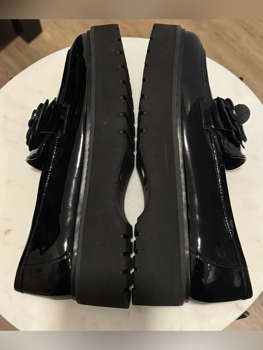 Kate Spade Lug Flora Loafer in Patent Leather - Picture 6 of 10
